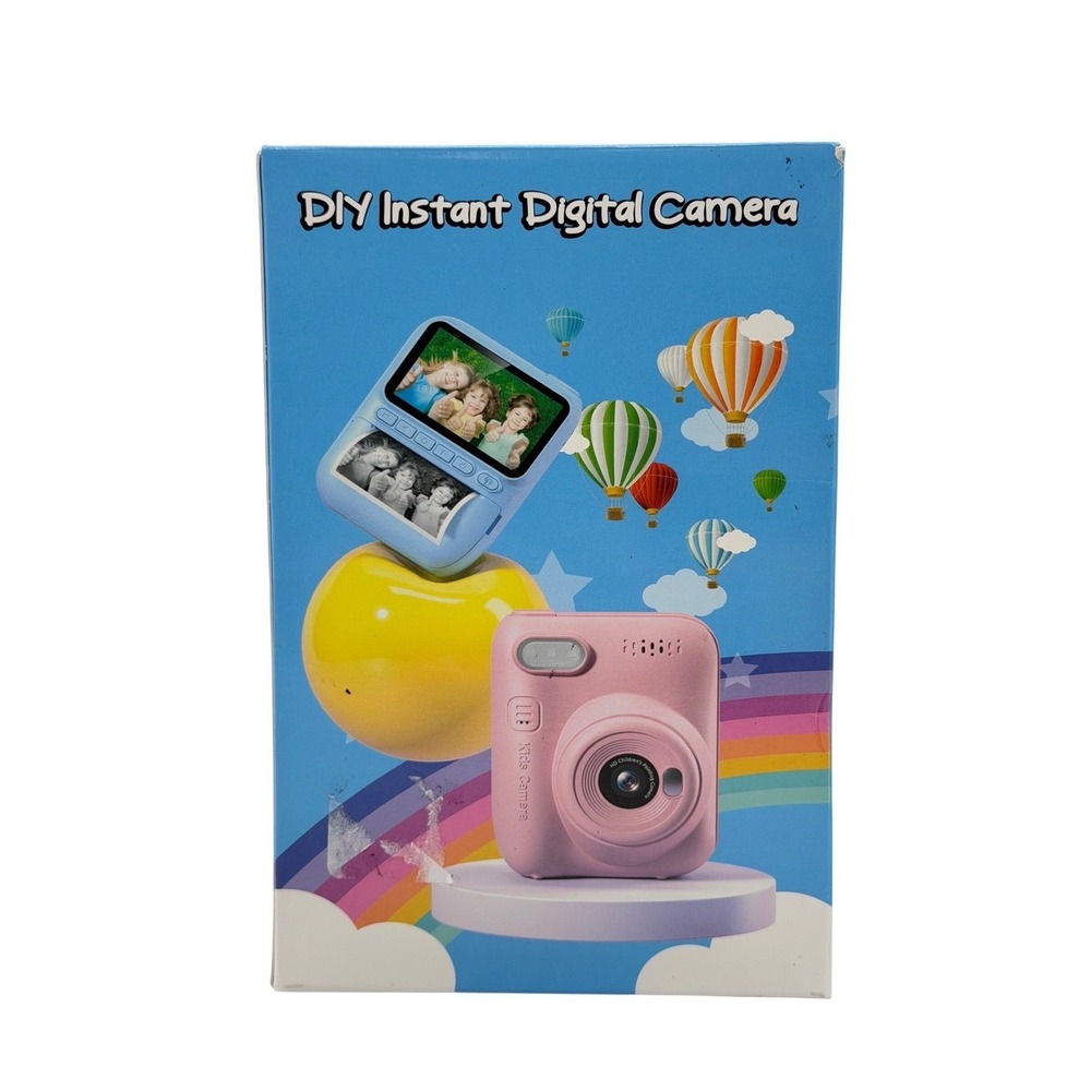 DIY Instant Digital SD Card Camera Kids Photography Green Thermal Printing New